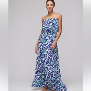 WHBM Strapless Maxi Coverup Dress Size XL